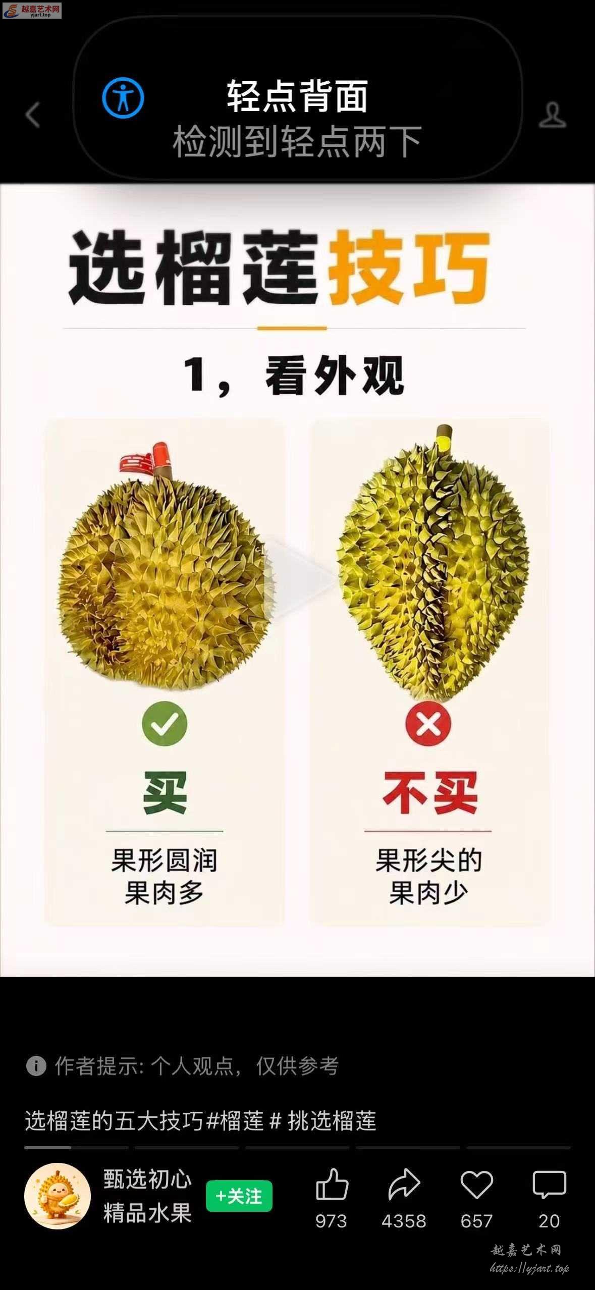 选榴莲技巧 ...